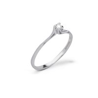 Anello Namuri Donna in Oro bianco Diamante 0.20 Ct SB1010-20 - SB1010-20